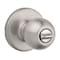 Kwikset Kwikset Polo Satin Nickel Privacy Lockset 1-3/4 in. 93001-915 - alternate 1